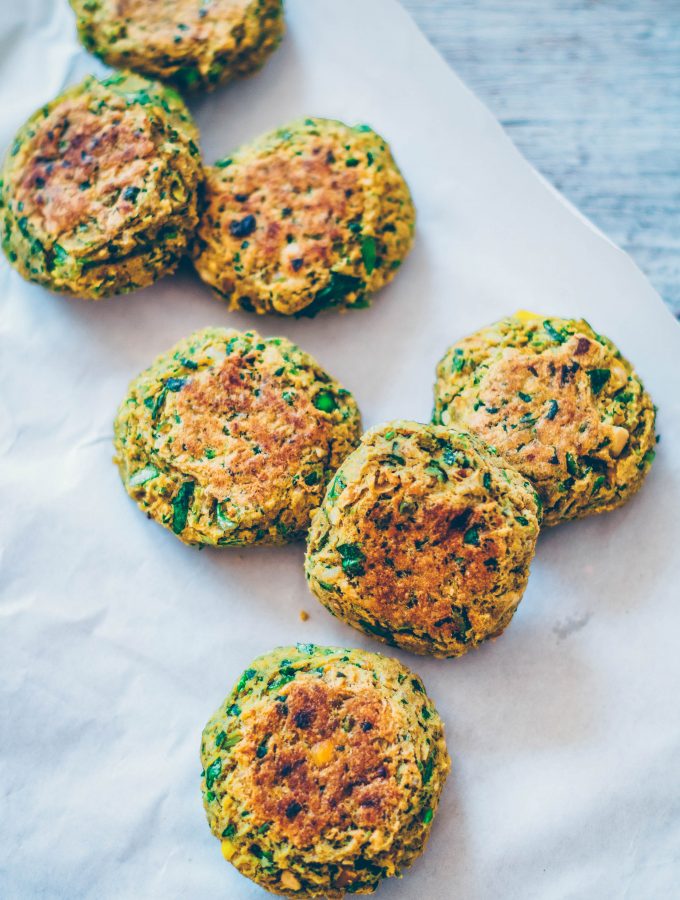 Pea Cashew Falafel