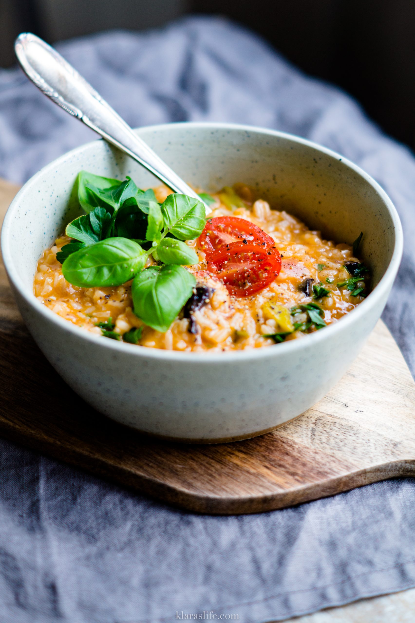 Red Wine Mushroom Risotto - Life As A Strawberry