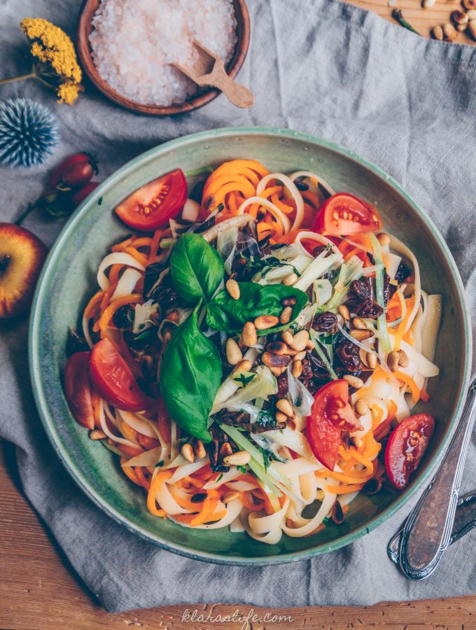 Carrots Linguine