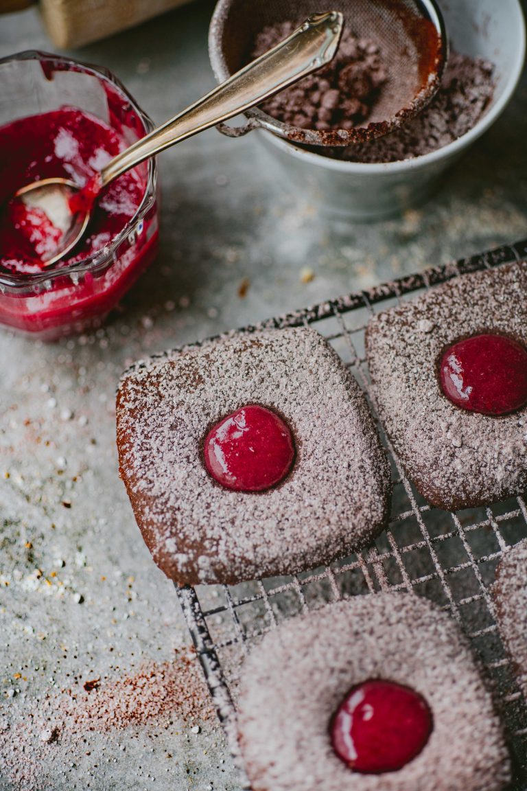 Chocolate Nutmeg Cookies recipe vegan Klara`s Life