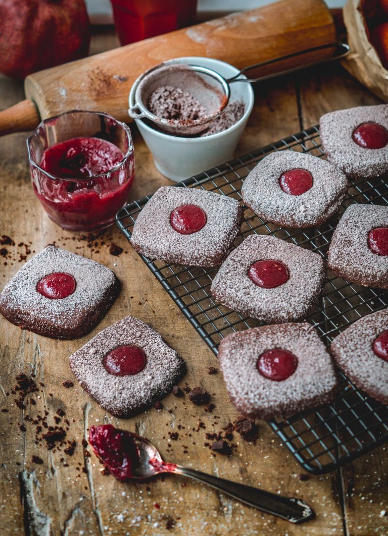 Chocolate Nutmeg Cookies recipe vegan Klara`s Life