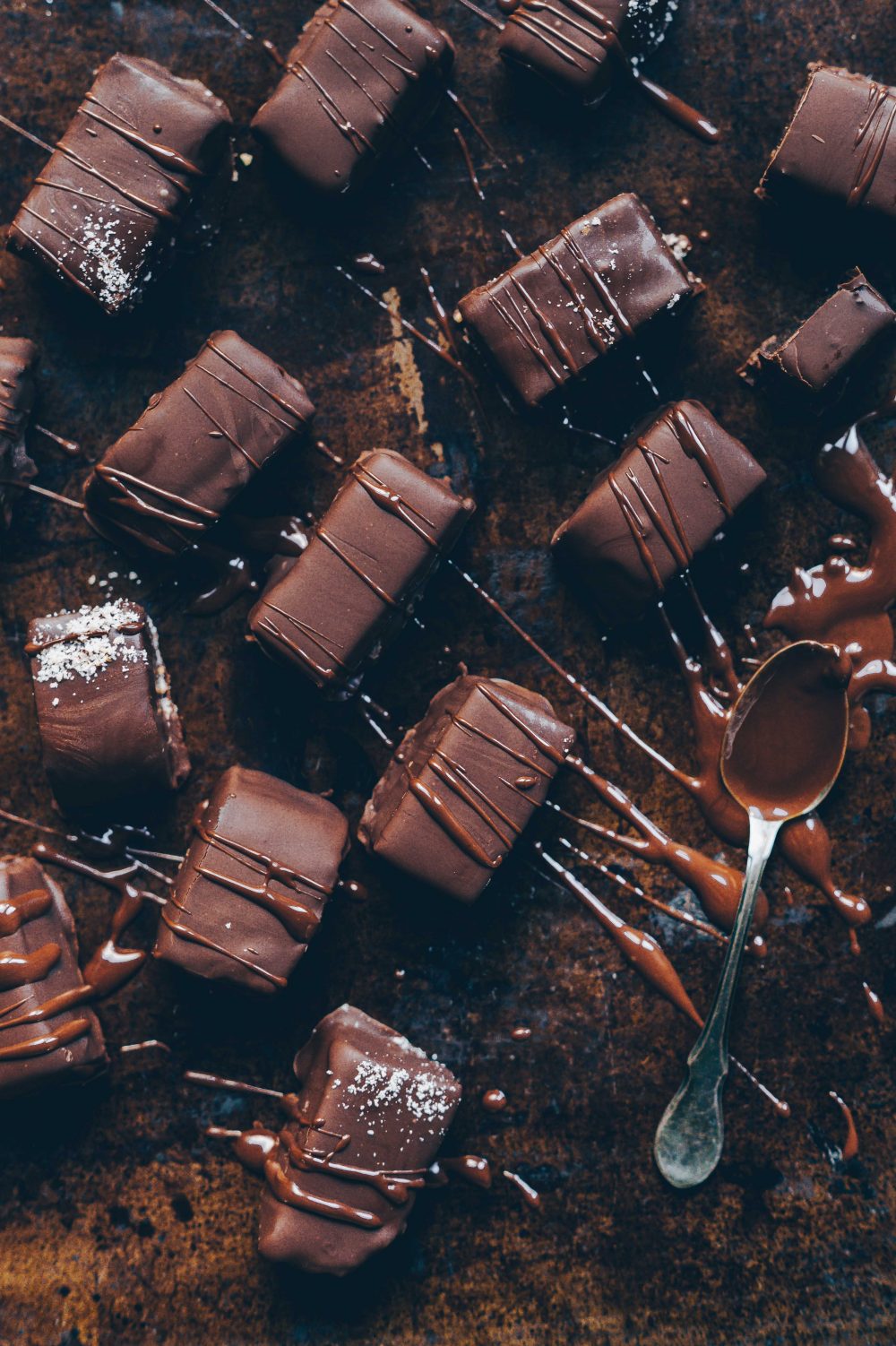 Dattel Schokoladen Pralinen