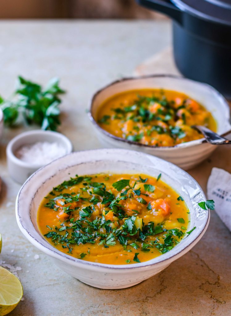 Sweet potato turmeric soup | healthy and delicious - Klara`s Life