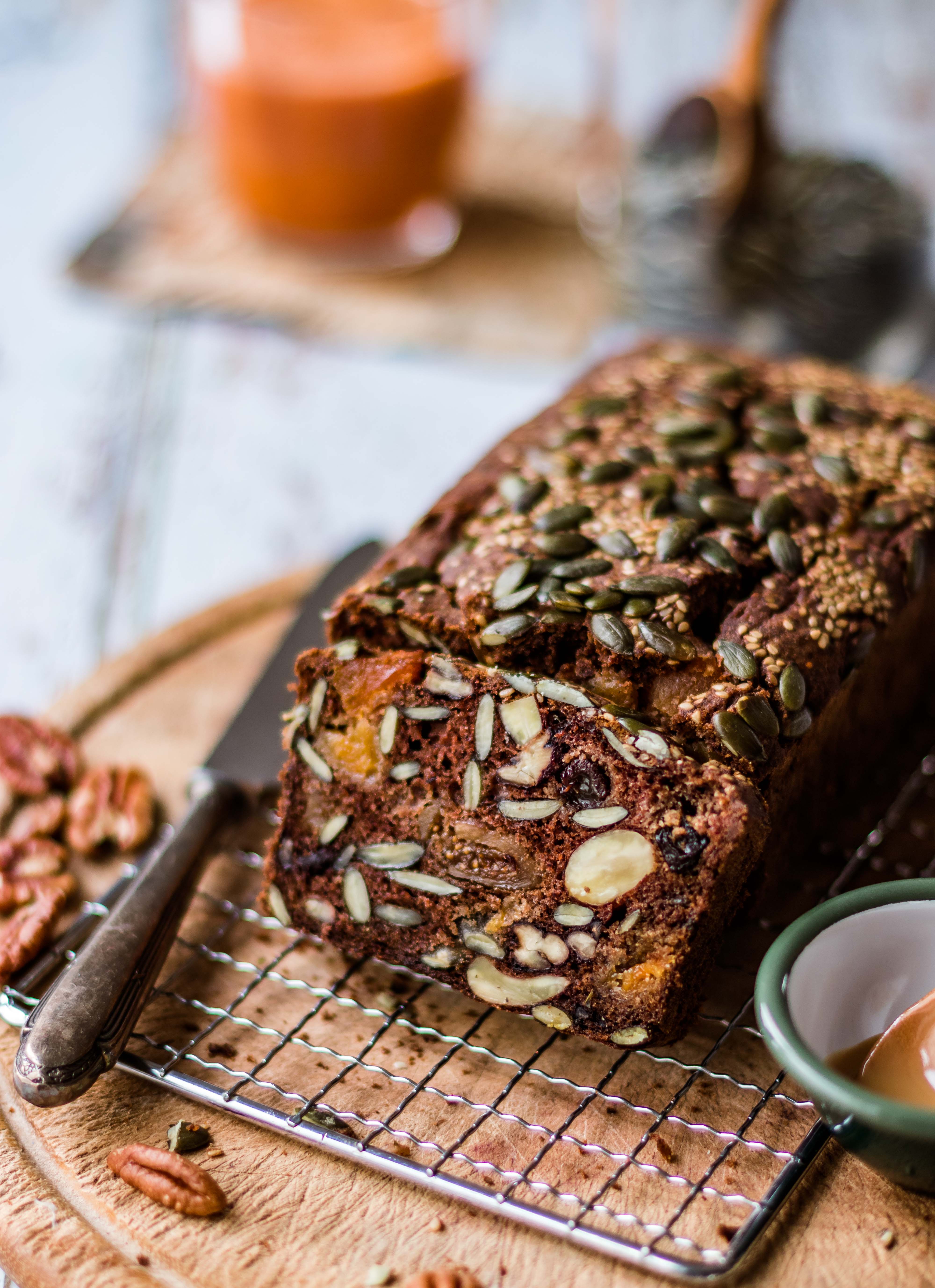 Fruit & nut Bread with buckwheat and cinnamon - Klara`s Life