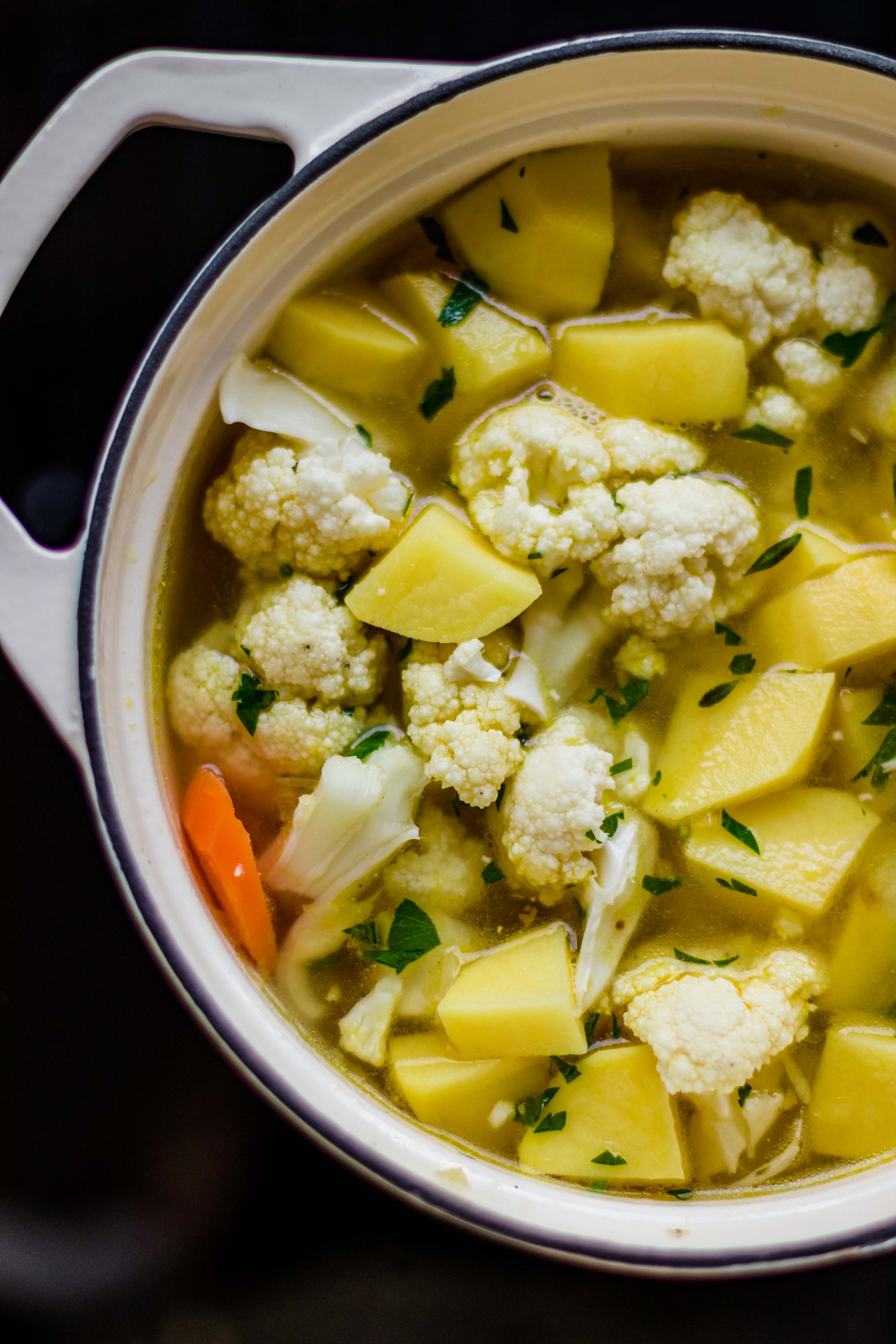 cauliflower potato stew