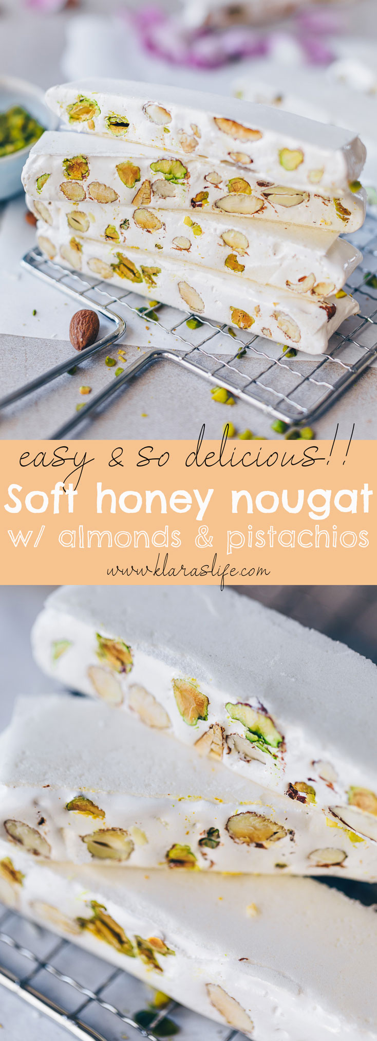Greek-Style Soft Nougat – Mandolato Recipe - How To Make Recipes
