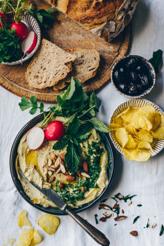 Split pea hummus easy and delicious side dishes Klara`s Life