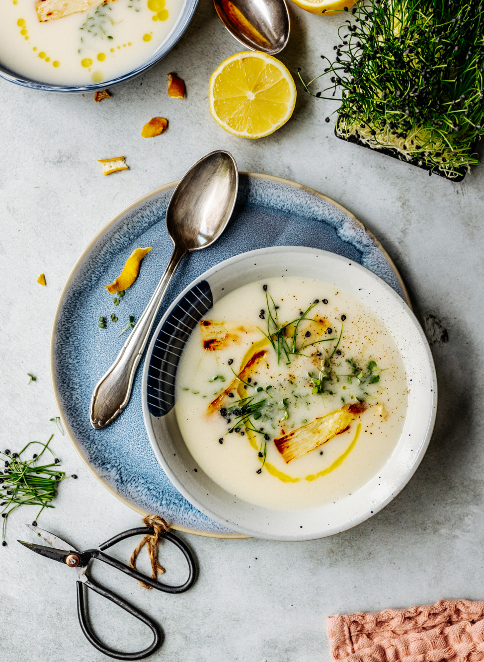 Spargelcremesuppe mit gebratenen Spargelspitzen - Suppen - Klara`s Life