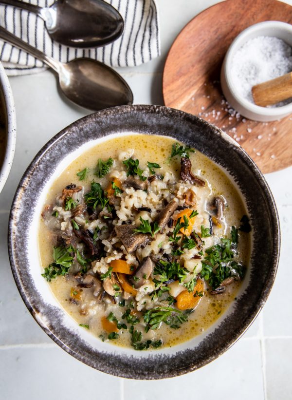 Wildreis Pilzsuppe mit Gemüse - Suppen - Klara`s Life