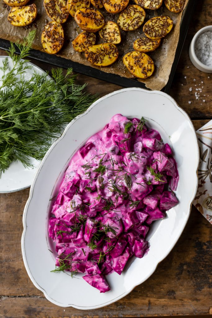 Rote Bete Salat mit Joghurt Dressing - Klara`s Life