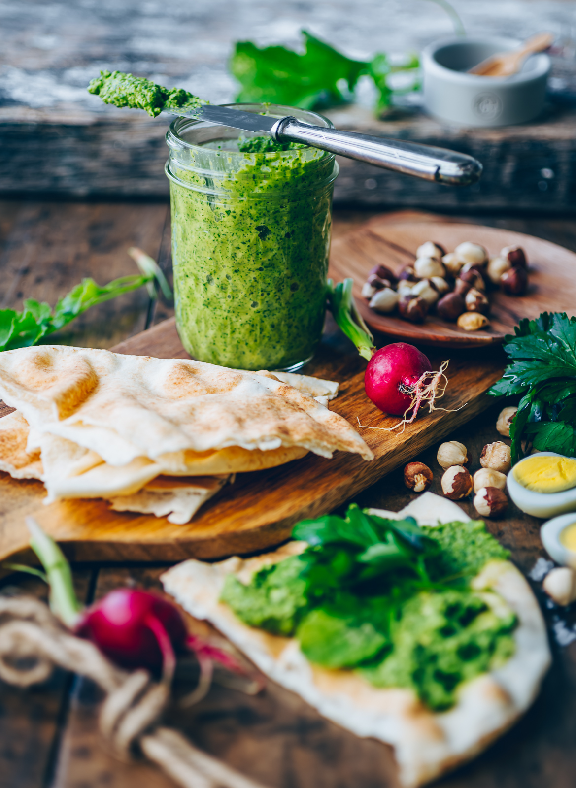 Haselnuss Petersilien Pesto - Grundrezepte - Klara`s Life Haselnuss Petersilien Pesto - Grundrezepte - Klara`s Life